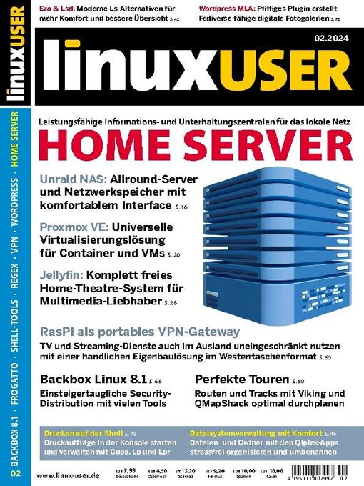 Title details for LinuxUser by Computec Media GmbH - Available